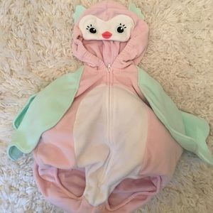 Pink owl costume